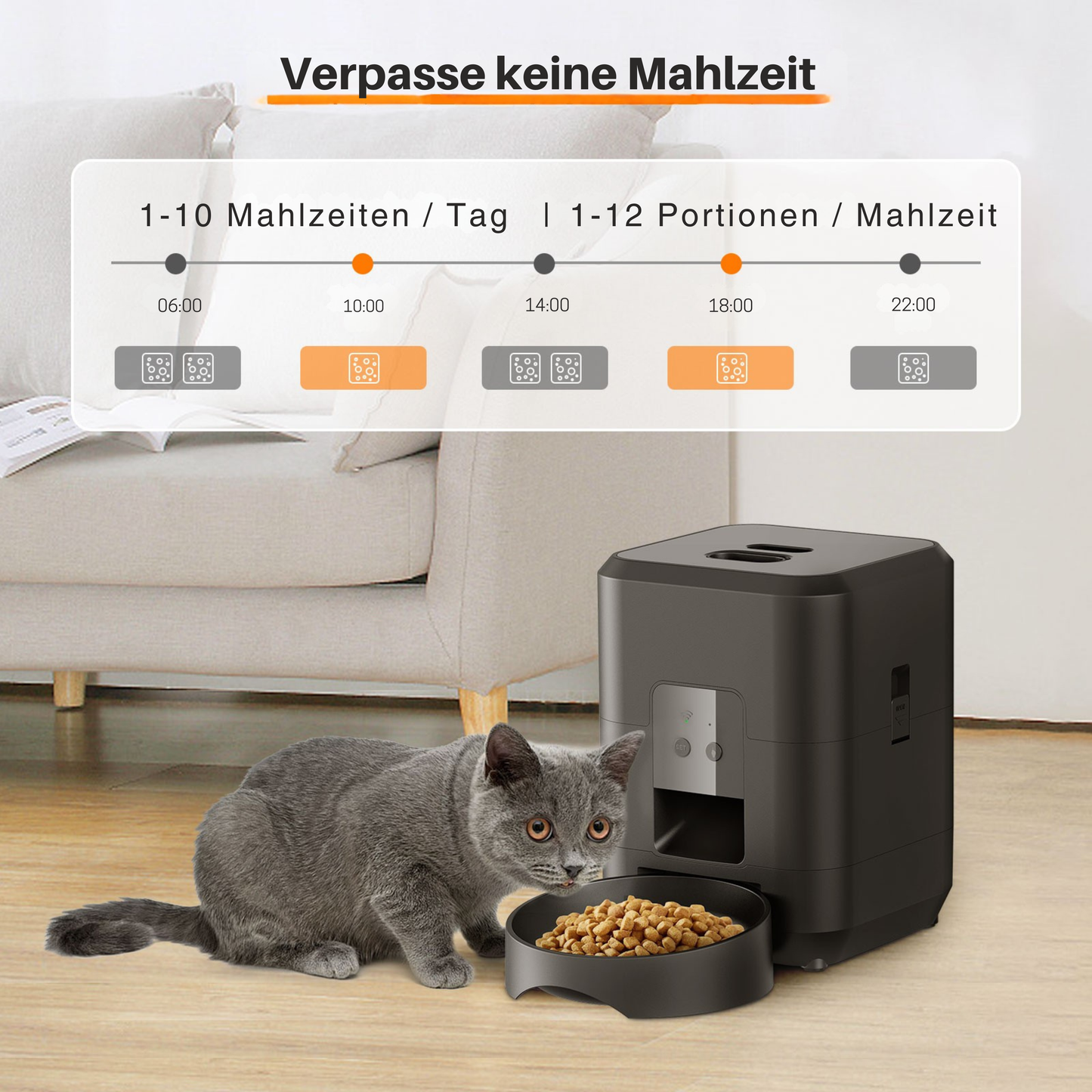PetFeed | Automatische Fütterung leicht gemacht