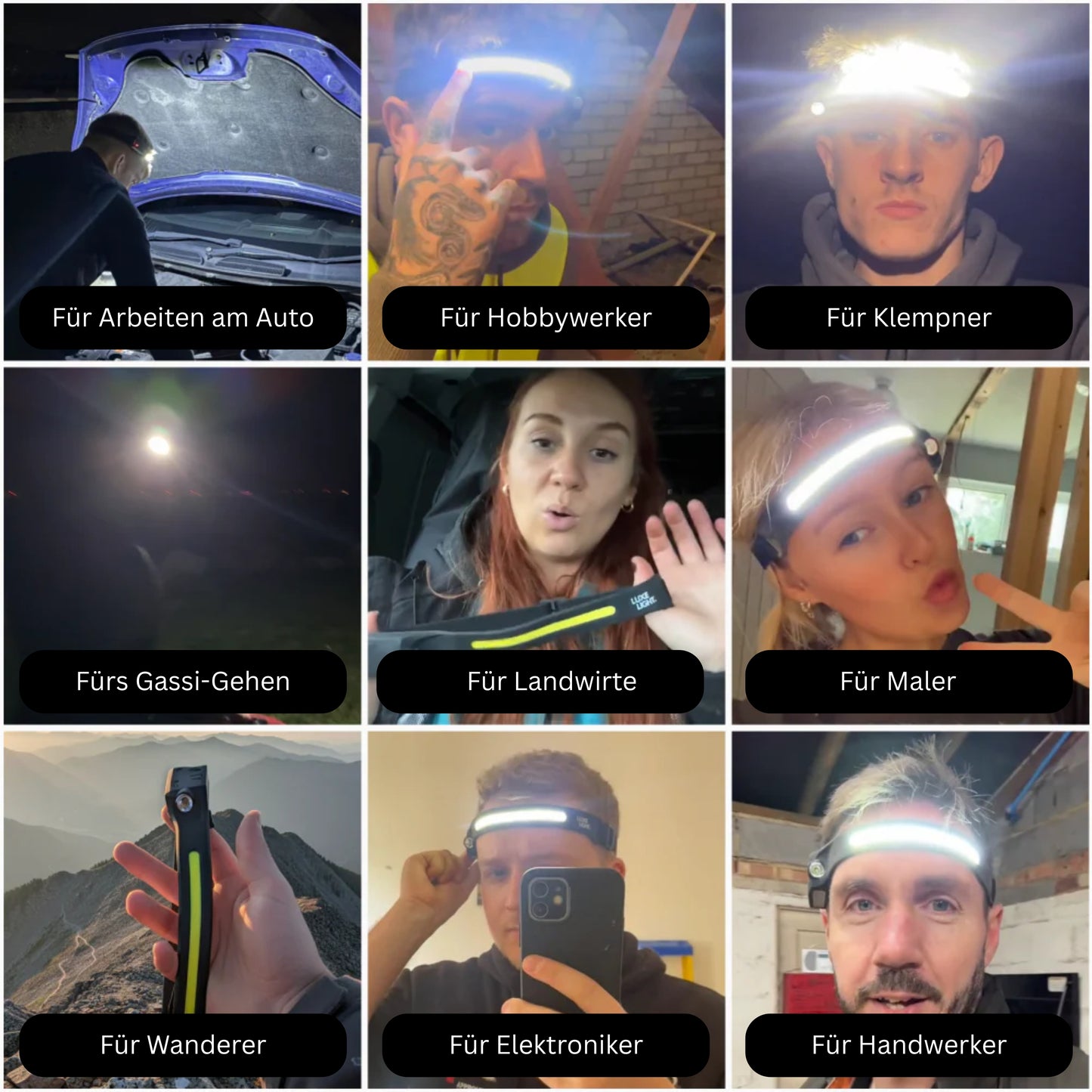 LuxeBeam | Perfektes Licht für jede Outdoor-Aktivität