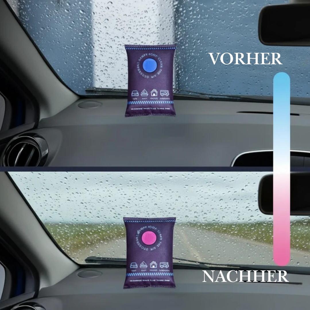 CarDryBag | gegen Feuchtigkeit im Auto