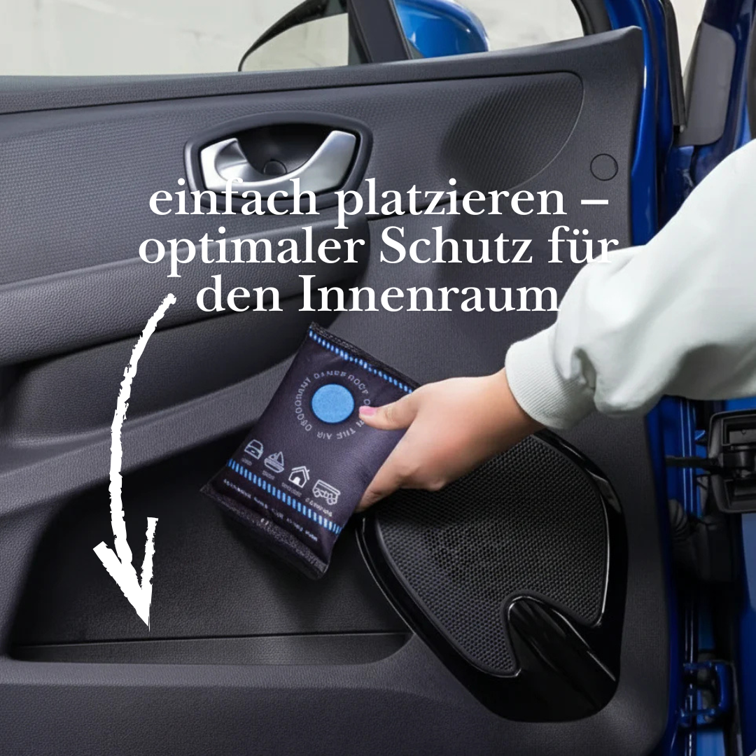 CarDryBag | gegen Feuchtigkeit im Auto