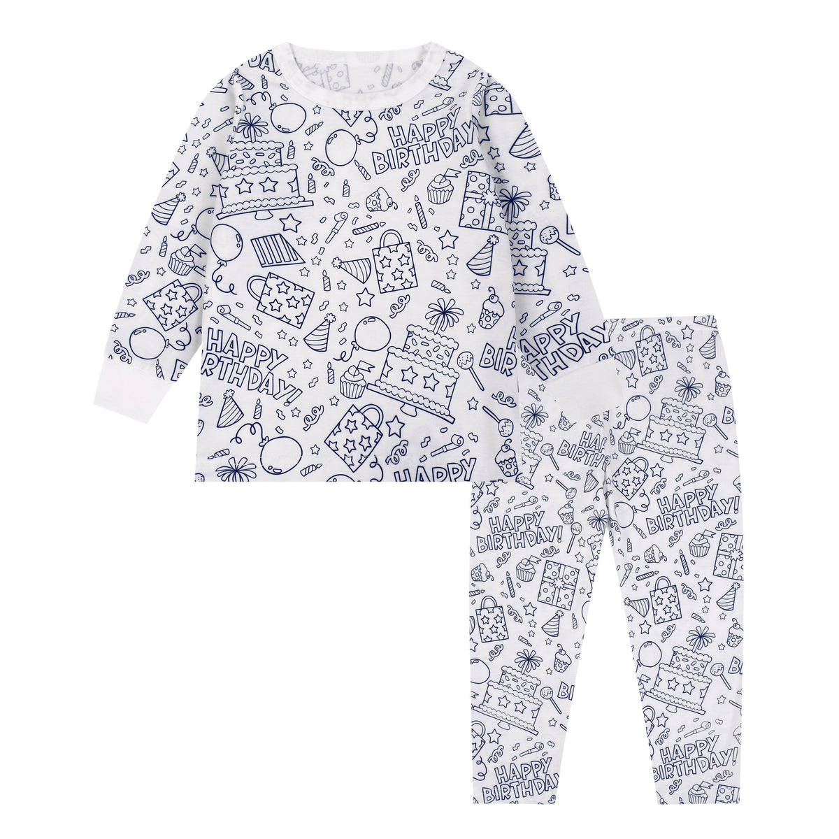 DoodleDreams | Pyjama zum selber bemalen