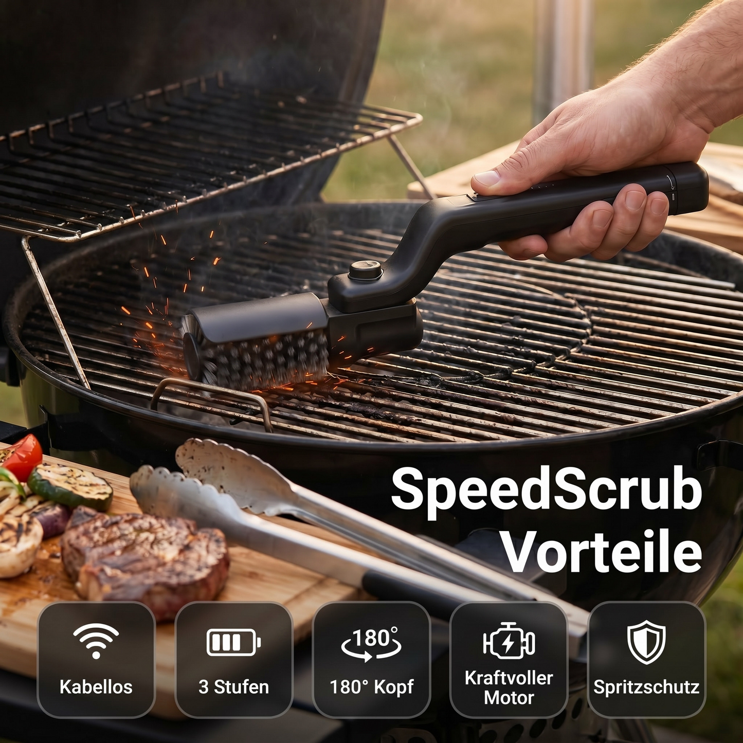 SpeedScrub | Grillreinigung leicht gemacht
