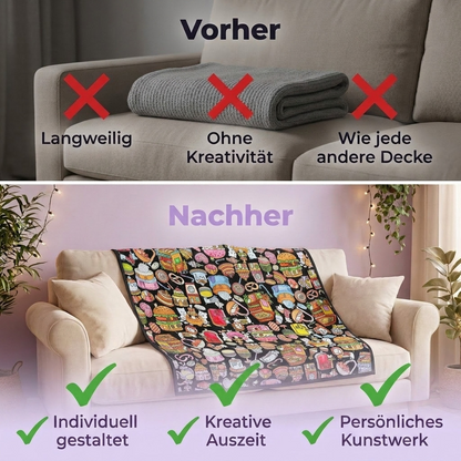 ColorCuddle | deine kreative Kuscheldecke
